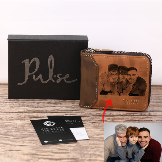 Carteira Masculina Personalizada com Foto Zenith