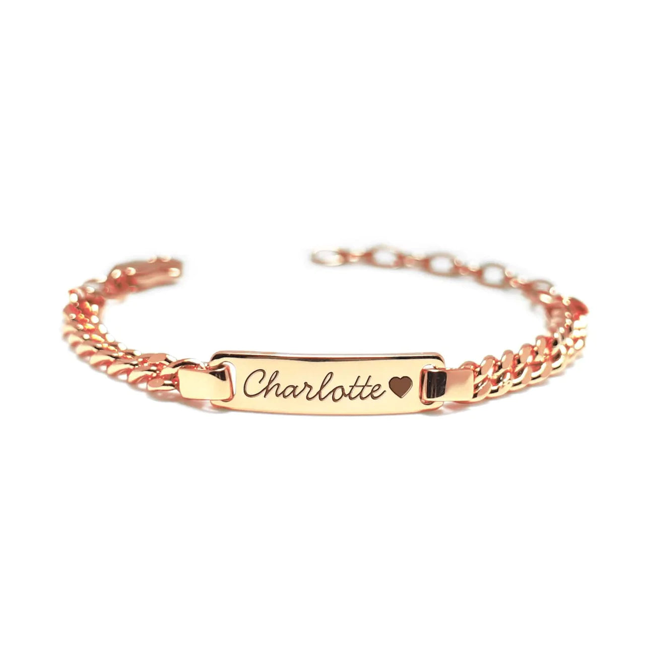 Pulseira Delicada para Bebê com Nome Personalizável