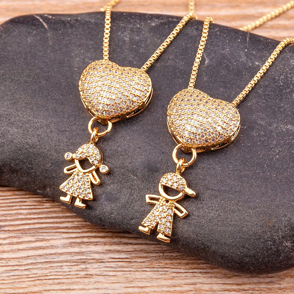 Colar Amor de Mãe Banhado a Ouro 18k