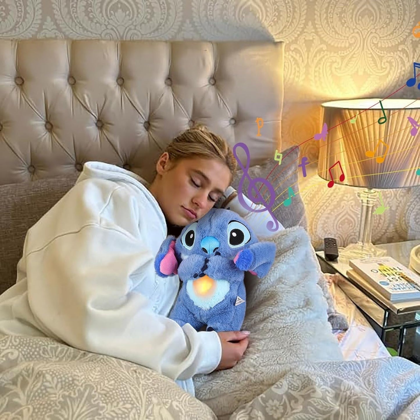 Stitch Ursinho que Respira e Alivia o Estresse